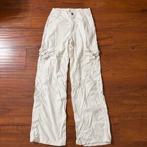 American Eagle Outfitters Beige Cargo Pants Sz 000